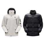 Jeep Унисекс пуховик, Ecru - фото 8