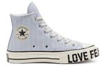 Кроссовки chuck 70 high 'love fearlessly' Converse, голубой - фото 2