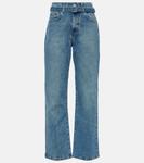 Прямые джинсы Ellsworth средней посадки Proenza Schouler, Medium Blue - фото
