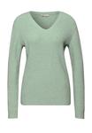 Джемпер Street One BASIC V-NECK, Grün/Light Green - фото 4