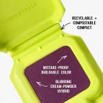 Кремовые румяна Cheek Fluff Soft Blur HALF MAGIC, Only Drama (magenta plum) - фото 2