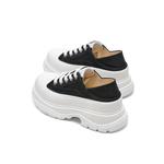 Женские повседневные туфли низкие ST&SAT черный, серый - фото 10