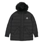 Куртка long down jacket 'black' Converse, черный - фото