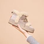 Зимние ботинки женские Joy&Mario, цвет Cameo Brown - фото 13