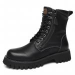 Кожаные ботинки Crew Martin мужские черные Romon - фото 3