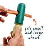 Игрушка для собак BullySafe Woof, Forest Green - фото 3