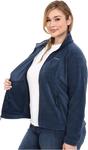 Куртка Plus Size Benton Springs Full Zip Columbia, цвет Columbia Navy - фото 5