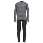 Детский комплект активного теплого эко-белья Odlo, черный - фото