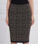 Юбка женская Liu Jo из вискозы с принтом, черный - фото