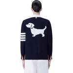 THOM BROWNE Свитер женский голубой - фото 7