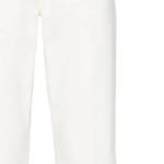 Прямые джинсы с пятью карманами Lanvin, белый - фото 9