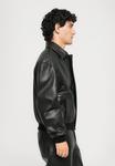 Куртка STUDIO ID Leather jacket, Black - фото 5
