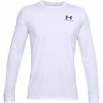 Langarm sportstyle левая грудь, лс Under Armour, белый - фото