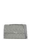 Сумка KARL LAGERFELD KUILT WRINKLE , Grey - фото 2