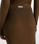 Эта юбка миди Acne Studios, Mud Brown - фото 5