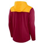 Мужской бордовый пуловер с капюшоном washington commanders Nike - фото 4