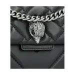 Кожаная мини-сумка Kensington Kurt Geiger, черный - фото 4