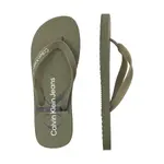 Шлепки Calvin Klein, зеленый - фото 3