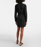 Платье-халат Райт Veronica Beard, черный - фото 3