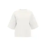 Свитер Object Reynard 2/4 short sleeve, белый - фото