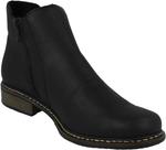 Женские модные ботинки челси Rieker, Black - фото 5