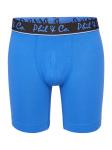 Боксеры Phil & Co Berlin Retro Pants Jersey Long Boxer, цвет black+blue - фото 2