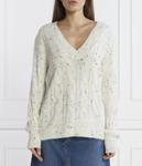 Свитер Regular fit Desigual, белый - фото