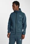 Толстовка Hummel TECH REGULAR HOODIE, Stargazer/Dark Green - фото