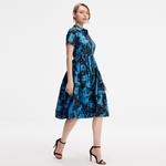 Хлопковое платье-рубашка S&J Weekends, синий - фото 3