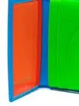 Картхолдер Super Fluo Comme Des Garçons Wallet, синий - фото 3