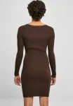 Платье-Футляр с вырезами Urban Classics, Brown - фото 3
