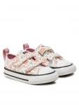 Кеды Converse с рисунком и липучками, мультиколор - фото 2