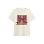 COACH Футболка Regular женская Cream - фото