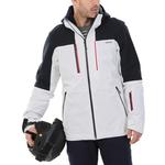 Лыжная футболка мужская снежно-синяя черная DECATHLON - фото