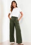 Брюки Lipsy WIDE , Khaki Belted/Green - фото 2