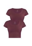 Футболка Normani 2 PACK , Burgund/Bordeaux - фото 4