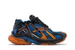 Кроссовки Balenciaga Runner Sneaker Blue Orange, синий - фото