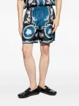 Шорты из шелка La Coupe des Dieux Versace, синий - фото 3