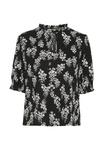 Блуза Saint Tropez Blouse, Black Flower Lane/Black - фото 5