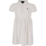 Белая детская футболка поло Ralph Lauren - фото