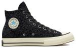 Кроссовки chuck 70 suede high 'seasonal color - black' Converse, черный - фото 2