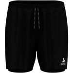 Шорты 2-в-1, 5 дюймов Odlo, черный - фото