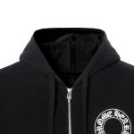 Толстовка унисекс черная Chrome Hearts, черный - фото 3