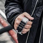 Biaodaige Часы Watch Band Huawei Compatibility Nylon Material, Gray - фото 8