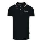 Рубашка-Поло London с кружевом Aquascutum, черный - фото