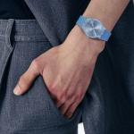 Унисекс-часы 34 мм синие SS08N100-S14 SWATCH - фото 5