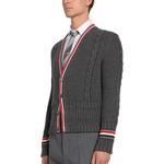 THOM BROWNE Свитер мужской серый - фото 6