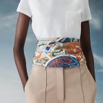 HERMES Шёлковый платок, Multicolor - фото 4