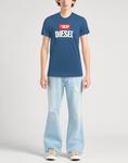 Футболка Diesel, серо-синий - фото 2