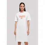 F4NT4STIC Платье-рубашка "Гонолулу", принт, белый - фото